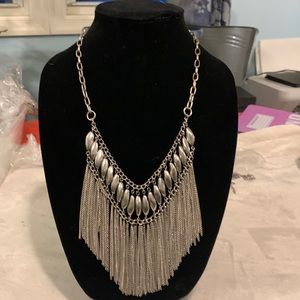 Silver necklace